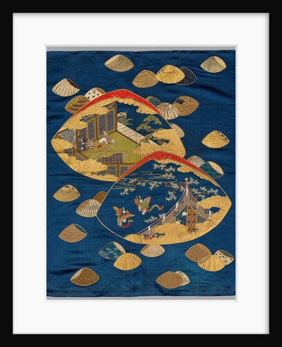 Embroidered Fukusa, late 1800s-early 1900s by Unknown