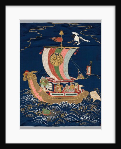 Embroidered Fukusa, late 1800s-early 1900s by Unknown