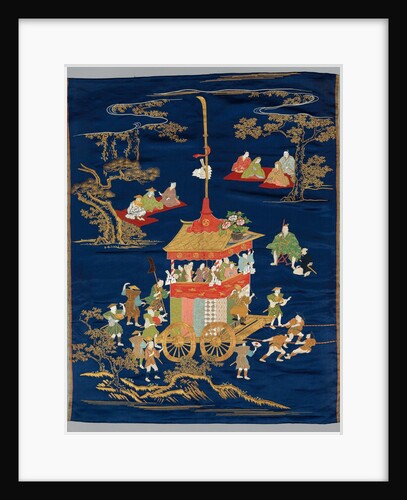 Embroidered Fukusa, late 1800s-early 1900s by Unknown