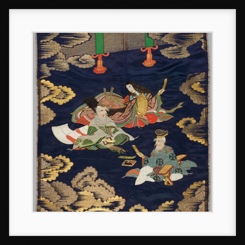 Embroidered Fukusa, late 1800s-early 1900s by Unknown