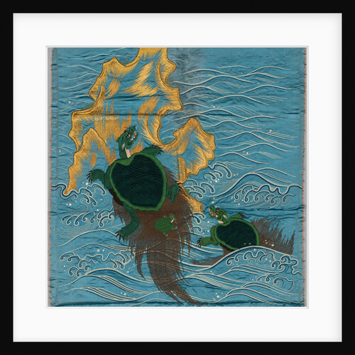 Embroidered Fukusa, late 1800s-early 1900s by Unknown