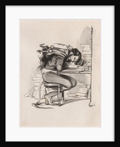 Émile Forgues, c. 1835-1840 by Paul Gavarni