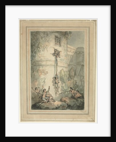 Escape of French Prisoners by Thomas Rowlandson