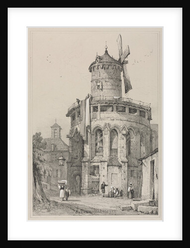 Facsimiles of Sketches Made in Flanders and Germany: On the Walls, Cologne, 1833 by Samuel Prout; Charles Joseph Hullmandel