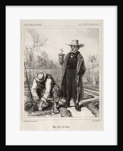 Faite et Gestes du Propriétaire by Paul Gavarni