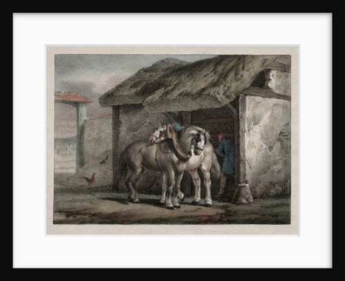 Farm Horse by Horace Vernet