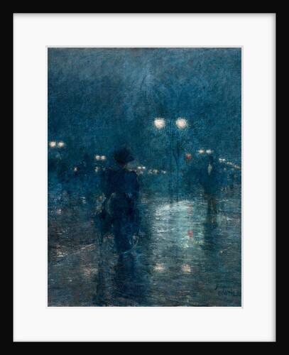 Fifth Avenue Nocturne, c. 1895 by Childe Hassam