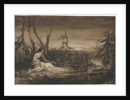 Figures in a Landscape by Francis Danby