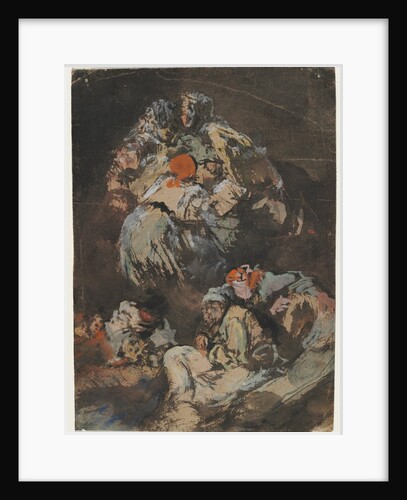 Figures, 1850-1860 by Eugenio Lucas Velázquez