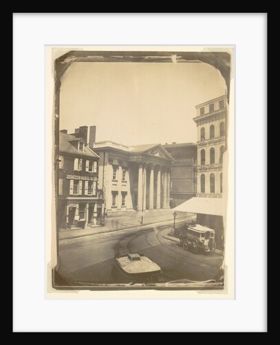 First Bank of the United States, Philadelphia, 1859 by Frederick DeBourg Richards
