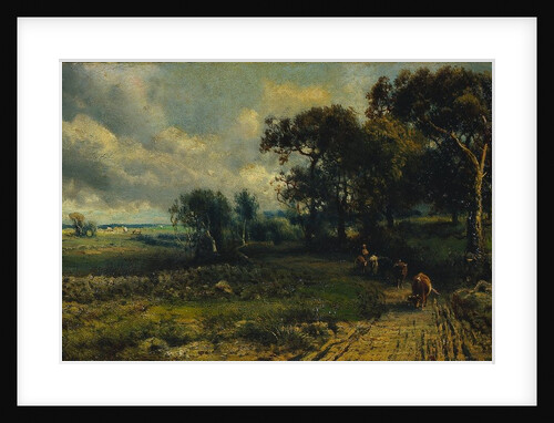 Fleecy Clouds, 1881 by George Inness (imitator of)