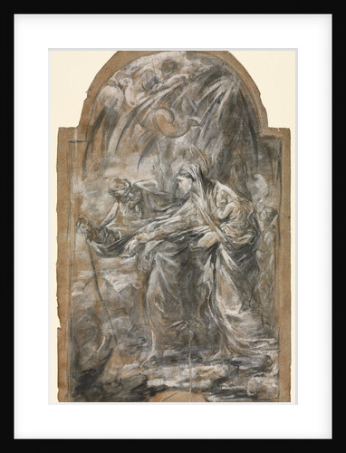 Flight into Egypt, 1740s? by Alessandro Magnasco