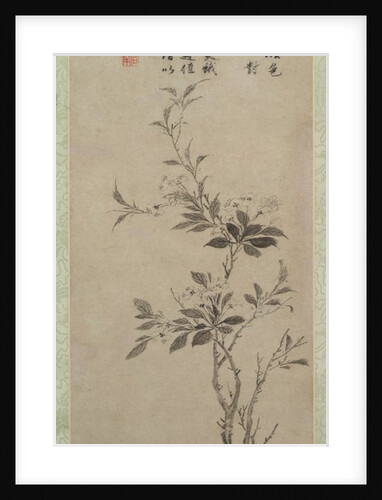 Flowering Crab Apple, 1500 by Shen Zhou