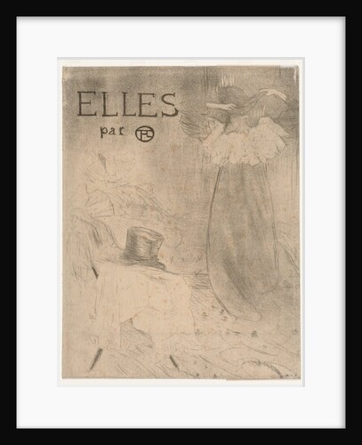 Folder for Frontispiece of Elles, 1896 by Henri de Toulouse-Lautrec