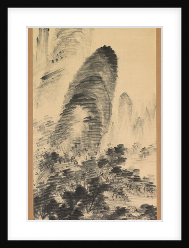 Forbidden to the Vulgar, late 1800s-early 1900s by Gyokudo Uragami