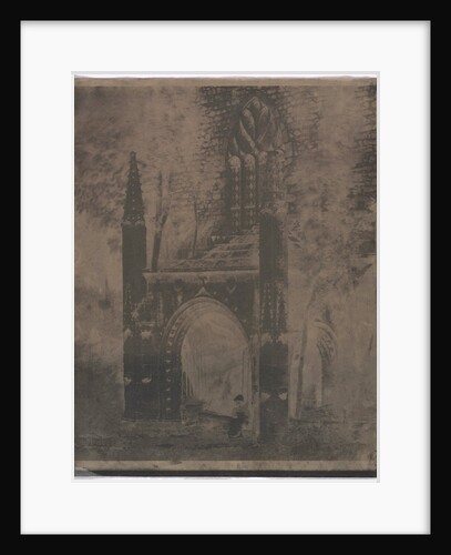 Fountain of Notre Dame at Saint-Brieuc, Brittany, c. 1853 by Louis-Rémy Robert