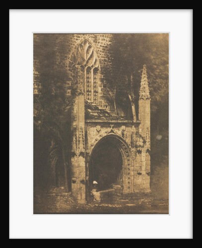 Fountain of Notre-Dame at Saint-Brieuc, Brittany, c. 1853 by Louis-Rémy Robert