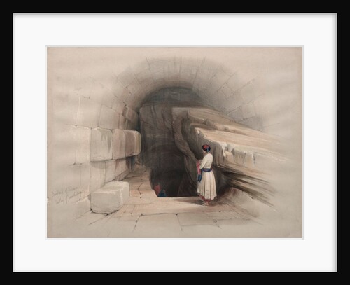Fountain of Siloam, Valley of Jehoshaphat, 1839 by David Roberts