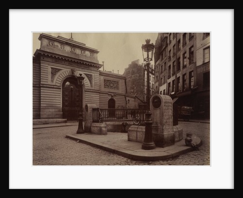 Fountain of the LÉcole Polytechnique, 1902 by Eugène Atget
