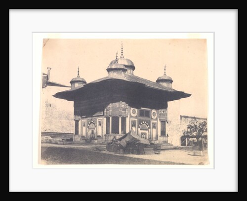 Fountaine de la Sophie, Constantinople, c. 1854 by Ernest de Caranza