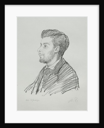 Fréderic Régamey by Alphonse Legros