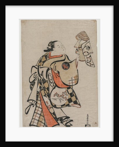 Fujimura Handayu as a Courtesan, mid 1710s by Torii Kiyomasu