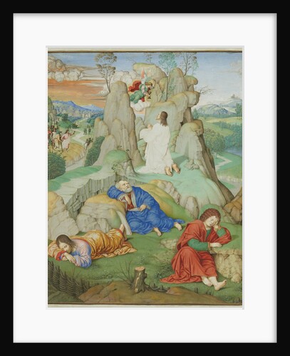 Full Page Miniature: The Agony in the Garden, 1490-1500 by Timoteo Viti (probably)