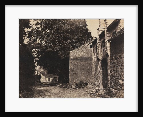 Gateway to Borwick Hall, Lancashire, 1855 by Rev. John Richardson Major