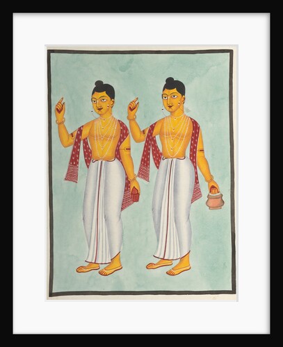 Gaur and Nitai, 1800s by Unknown