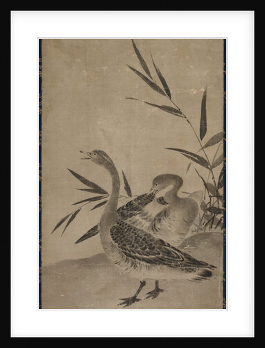 Geese, Muromachi period, 1392-1573 by Soami (circle of)