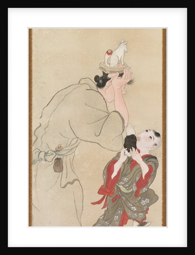 Genre Figures, c. 1816 by Tatabe Socho