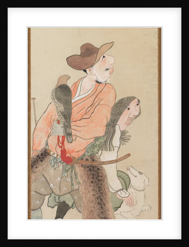 Genre Figures, c. 1816 by Tatabe Socho