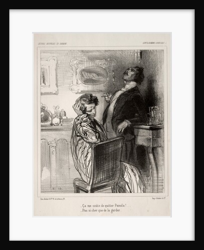 Gentils Hommes Bourgeois by Paul Gavarni