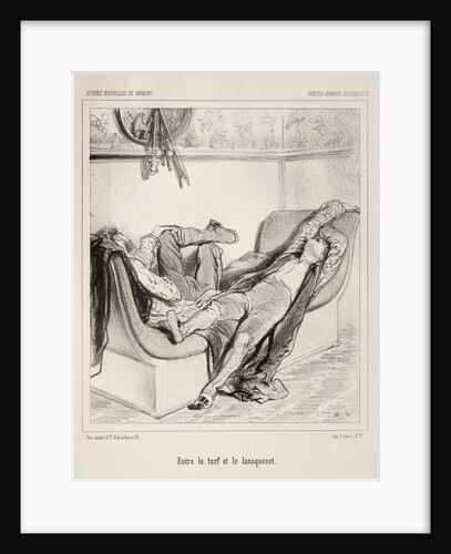 Gentils Hommes Bourgeois by Paul Gavarni