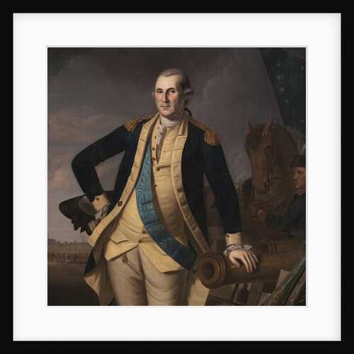 George Washington at the Battle of Princeton, c. 1779 by Charles Willson Peale; Workshop