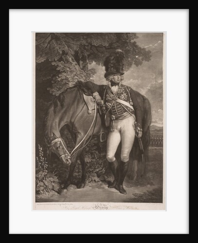 George, Prince of Wales, 1792 by John Raphael Smith