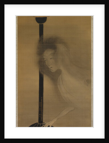 Ghost and Oil Lamp, 1810 by Bun'ichi Tani