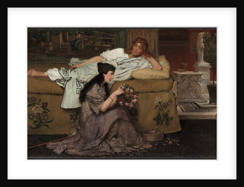 Glaucus and Nydia, 1867 by Lawrence Alma-Tadema