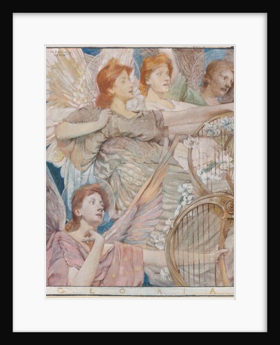 Gloria, 1884 by Thomas Wilmer Dewing