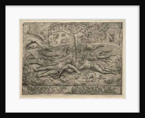 Gluttony by Jan Brueghel; Pieter Balten