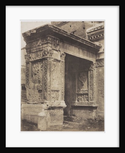 Goldsmith's Arch, Rome, 1850 by Frédéric Flachéron