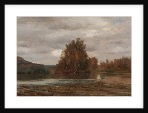 Gray Day on the Esopus, 1882 by Jasper F. Cropsey