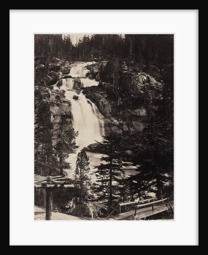 Great Upper Waterfall, High Alps, c. 1862 by Louis-Alphonse Davanne