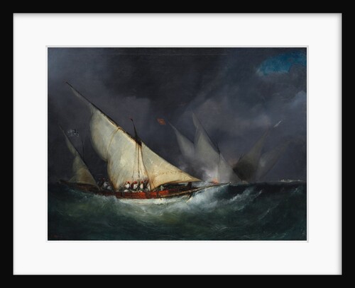 Greek Pirates Attacking a Turkish Vessel, not dated by Unknown