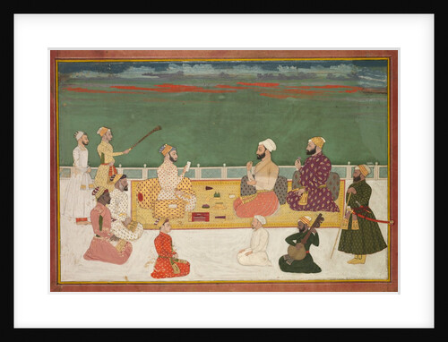 Group Portrait of Rajas Surrounded by the Courtly Retinue, c. 1700-20 by Unknown