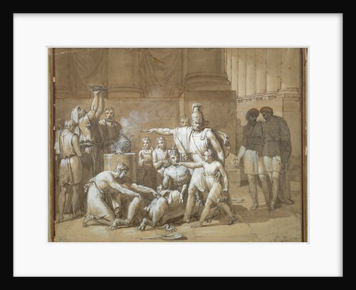 Hannibal Swearing Eternal Enmity toward Rome, c. 1808 by Unknown