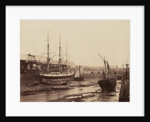 Harbour, Swansea, Wales, 1855 by Alfred Rosling