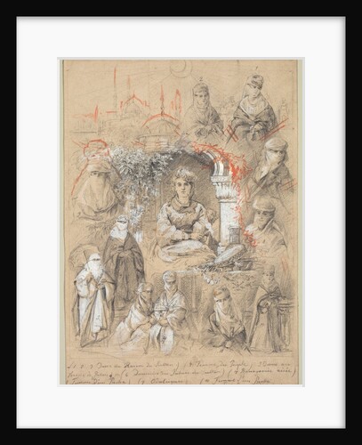 Harem Women, 1800s by Anonymous
