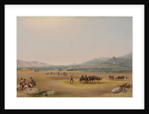 Harvest on the Roman Campagna, 1868 by John Gadsby Chapman