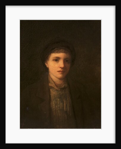 Head of a Boy, before 1885 by George Fuller